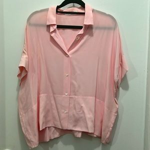 Everlane women's square silk shirt - sz 6